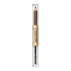 Revlon ColorStay Brow Fantasy, prodotto sopracciglia 2 in 1: matita con finitura a polvere e gel trasparente che fissa infuso di provitamina B5, durata fino a 16 ore, 002 Soft Brown