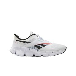 Reebok ZIG DYNAMICA 5, Zapatillas Unisex Adulto, FTWWHT/CBLACK/DYNRED, 38.5 EU