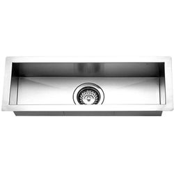 Houzer Contempo - Fregadero de acero inoxidable para fregadero, CTB-2385
