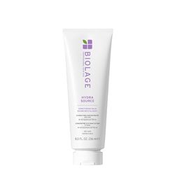 Biolage, Hydra Source, Baume Revitalisant, Cheveux Secs, Nourrit & Adoucit, Enrichi en Aloe Vera Bio, Formule Végane, 236 ml