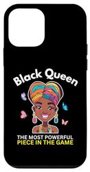 Coque pour iPhone 12 mini Melanine Black Queen Girl Magic Girls Mois de l'histoire des Noirs