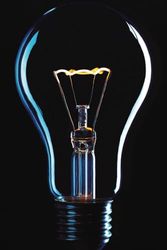 Big Ideas Notebook: Vintage light bulb design. Team-building gift. Glossy 6x9 softcover. 120 ruled pages.