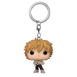 Funko Pop! Keychain: CSM - Denji - Chainsaw Man - Mini-Figurine en Vinyle à Collectionner Porte-clés Fantaisie - Cadeau de Noël - Idée de Cadeau - Produits Officiels - Anime Fans - Mini-Figurine