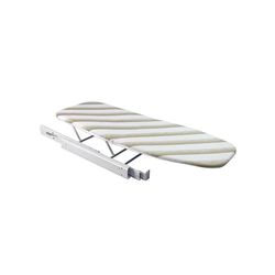 Planche à Repasser Amovible avec Fixation intégrée, Pliable, Peu encombrante, 55 x 42,5 x 11 cm, en Alliage d'acier