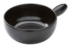 KUHN RIKON Caquelon - Fonduta di formaggio classica a induzione, 23 cm, colore: Nero