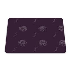 Bonamaison, Rectangle Pop Art Digital Printed Mouse Pad, Non-Slip Base, for Office and Home, Size: 22 x 18 cm