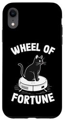 Wheel Of Fortune Cat Joke Robot Vacuum Cleaner Cat Case for iPhone XR