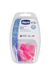 Chicco Phisio Chupeta todogoma, 6-16 meses, cor-de-rosa