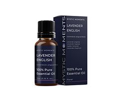 Mystic Moments | Olio essenziale inglese di lavanda 10 ml - olio puro e naturale per diffusori, aromaterapia e massaggio miscele senza OGM vegano