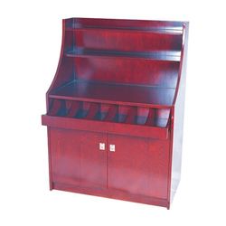 García de Pou 127.18 Mueble para Cubiertos y Vajilla Grande, 100 x 55 x 141 Cm, Marrón Rojizo