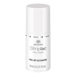 alessandro Striplac Peel or Soak – Vegan – Peel-Off Activator – skalning från Striplac – för perfekta naglar på 15 minuter, 8 ml