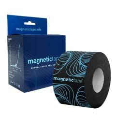 MagneticTape® Lot de 2 bandes élastiques adhésives avec particules magnétiques