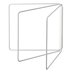 Yamazaki Dishcloth Hanger, Alloy Steel, White, One Size