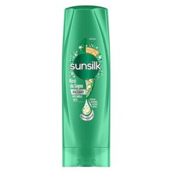 Sunsilk, Balsamo Ricci da Sogno, Balsamo per Capelli Ricci Definiti ed Elastici, Formula Active Fusion Arricchita con Olio di Macadamia, Elastina e Biotina per Capelli Visibilmente Sani, 350ml