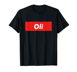 Oli Camicia Nome Personalizzato Idea Regalo per Oli Maglietta