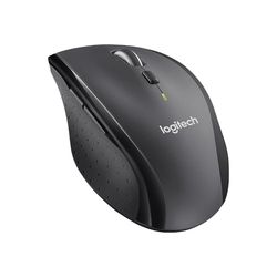 Logitech M705 Marathon Draadloze Muis, 2,4 GHz USB Unifying-Ontvanger, 1000 DPI, 5 Programmeerbare Knoppen, 3 Jaar Batterijduur, Compatibel met PC, Mac, Laptop, Chromebook - Zwart