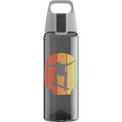 SIGG - Tritan drinkfles - Total Color One Skate - Geschikt voor koolzuurhoudende dranken - vaatwasmachinebestendig - lekvrij - licht - BPA-vrij - Grey Love - 0.6L