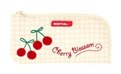 Safta Safta-842229745 Cherry etui, plat, 23 x 11 x 1 cm, meerkleurig, standaard (842228908), Meerkleurig, Standaard, casual