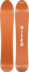 Nitro Snowboards Slash BRD '25 Powderboard, 3D Surf Tech, Tapered Directional, True Camber, All Mountain - Backcountry, breed, voor grote voeten