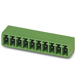 PHOENIX CONTACT MC 1,5/6-G-3,81 - Connettori per circuiti stampati, sezione nominale 1,5 mm², 6 porte, MC 1,5/.-G, serie di articoli 3,81 mm, colore: Verde