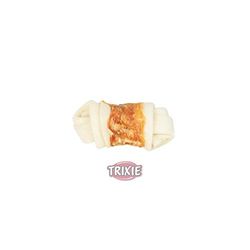 Trixie Denta Fun Two Knotted Chewing Bone with Chicken for Dog, 70 g
