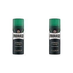 Proraso Green Refresh Shaving Foam, 50 ml (Pack of 2)