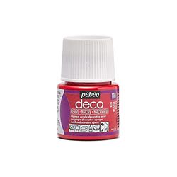 Pébéo 285110 dekorativ akrylfärg, matta, 45 ml, pärlemor, 1 flaska