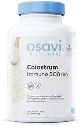 Osavi Colostrum Immuno 800mg – 120 Capsules | Bovine Colostrum with 18% Immunoglobulins G and Highly Absorbable Zinc Gluconate