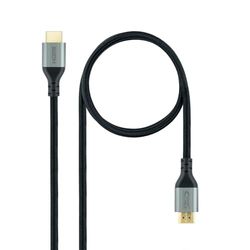 Gecertificeerde Ultra High Speed HDMI-kabel 2.1, stekker naar stekker, zwart, 3 m, compatibel met 4K en 8K, ideaal voor high-definition gaming en streaming.