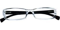 Prontoleggo Occhiali da Lettura Chic Trasparente-Nero +1,00