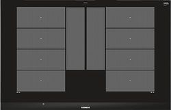 Siemens ex875lyc1e iQ700 hobs elétrico/vitrocerâmica/vidro e cerâmica/81,2 cm/Power Boost função/preto