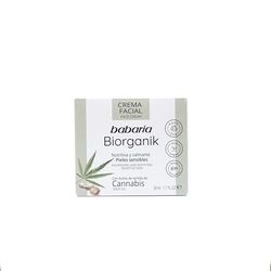 Babaria - Creme facial cannabis | Creme facial pele sensível | nutrição e bem-estar | creme hidratante homem e mulher | Vegan - 50 ml