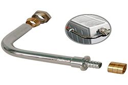 SOMATHERM FOR YOU - set di collegamento del radiatore con raccordo per lo scorrimento PER diametro del tubo 16
