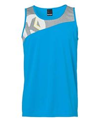 Kempa Core 2.0 Singlet - Abbigliamento Esterno da Adulto, Colore: Cemp/Grigio Scuro melan, S