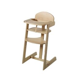 Schardt Chaise Haute - Bébé en Hêtre Massif - Maxim - Naturel