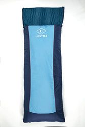 Lestra Outdoor Gavarnie XL-Sacco a Pelo, Rettangolare, T° Comfort 09°, T° Limite 04°, Chiusura Dritta, Imbottitura Sintetica, 30 x 80 cm, 1,9 kg, Unisex-Adulto, Blu, 190+40 x 80 cm