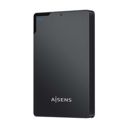 AISENS - ASE-2520B - Caja Externa 2,5" 9.5Mm Sata A USB 3.0/Usb3.1 Gen1, Negra