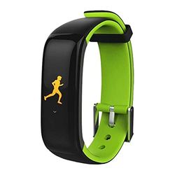 Brigmton Bsport-15-V Smart-armband, groen, eenheidsmaat