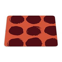 Bonamaison, Tappetino per mouse rettangolare, con stampa digitale, antiscivolo, per ufficio e casa, dimensioni: 22 x 18 cm