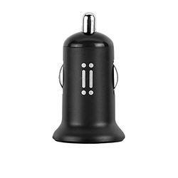 Aiino Billaddare bil-USB-billaddare 1 USB-port 2,4 A för Samsung Smartphone och surfplatta PC – svart