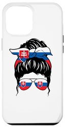 Eslovaquia Chica Eslovaquia Bandera Eslovaca Orgullosa Mujer eslovaca Carcasa para iPhone 12 Pro Max
