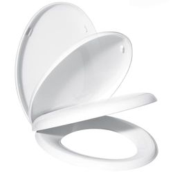 Gelco Design 702488 - Sedile WC con Freno di Caduta, Colore: Bianco