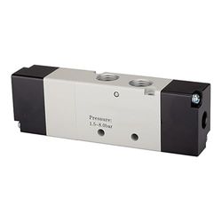 RIEGLER 116066-516.6000 Vanne 5/3 voies pneumatique « 4A », centre fermé, M5, 1 pièce