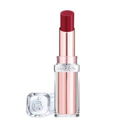 L'Oréal Paris Color Riche Glow Paradise, Rossetto e Burro a Cacao 2-in-1, Per Labbra, Finish Rimpolpato e Brillante, Texture Cremosa, Tonalità: Mulberry Ecstatic