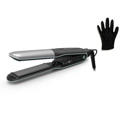 Rowenta Thermostyle 2-in-1, Piastra per Capelli in Titanio con Design Ergonomico Arrotondato, Tecnologia Ionica e Rivestimento in Ceramica per Stryling Lisci, Ricci e Mossi, SF7120