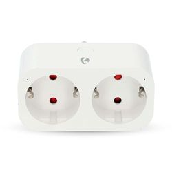 Nedis SmartLife Smart Stecker Wi-Fi | Leistungsmesser | 3680 W | Typ F (CEE 7/7) | 0-55 °C | Android™/IOS
