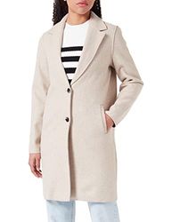 ONLY ONLCARRIE Bonded Coat Otw Noos Giubbotto, Humus/Detail:Melange, S da Donna