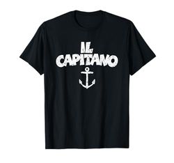 Il Capitano (Bianco Antico) Barca & Vela Maglietta