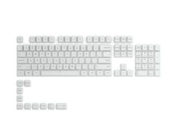 Glorious PC Gaming Race GPBT Keycaps - 115 PBT Tastenkappen, ISO, ES-Layout, Arctic White