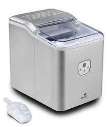 SENYA Plastica Ice Cool, 12 kg/24 H, contenitore da 1,6 L, Silver, 120 W SYCP-IM002